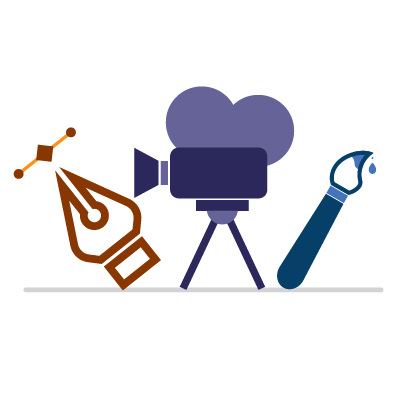 Media - Graphic design, video, art